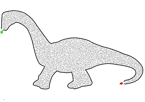 Tough Dinosaur Mazes (Ages 9+)，600页PDF-优学盒子