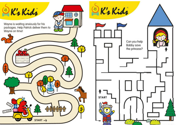 maze-L2 KSKIDS立体迷宫，5页PDF -优学盒子