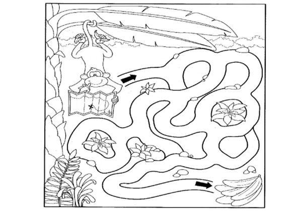 2-6岁少儿迷宫图3(可以当着色画哦)，13页PDF-优学盒子