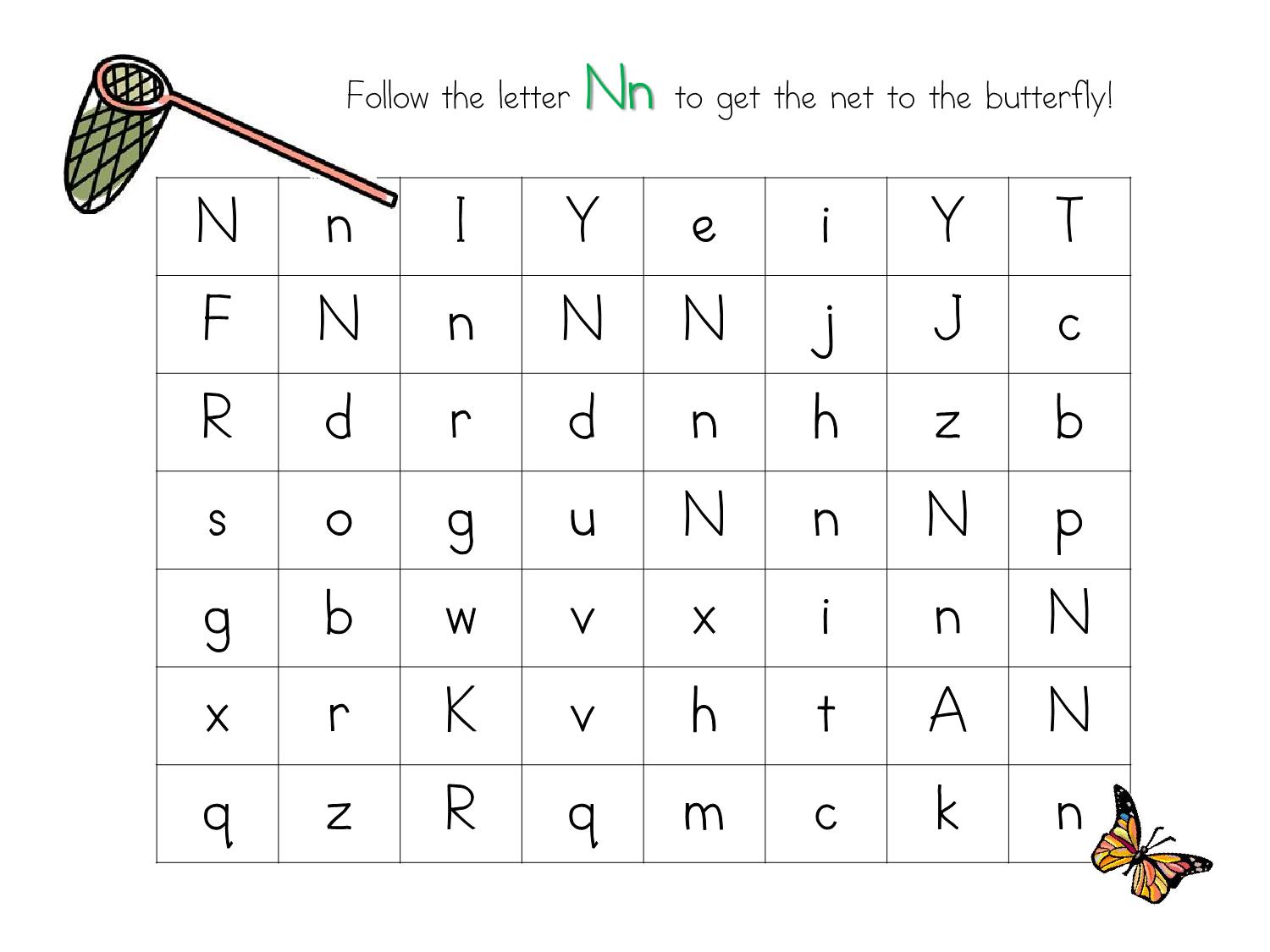 图片[2]-3-5_letter_maze，字母路径迷宫 26页PDF电子版-优学盒子