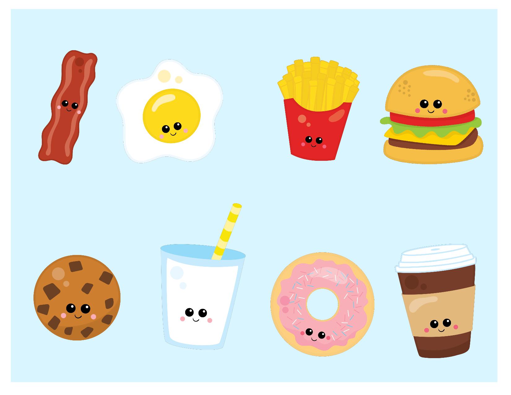 图片[1]-Food-Quiet-Book，16页PDF-优学盒子