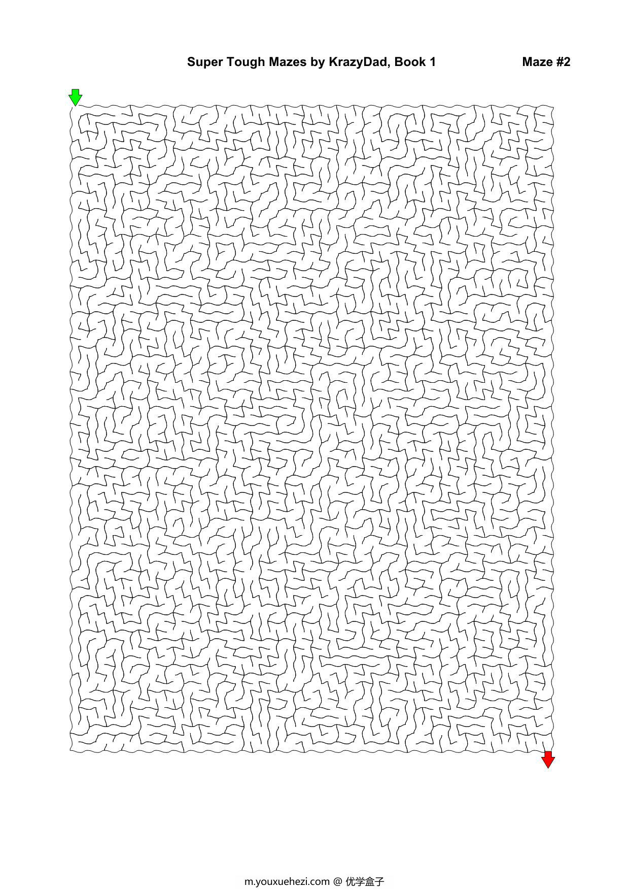图片[2]-Super Tough Mazes (For robots of all ages)，1000页PDF-优学盒子