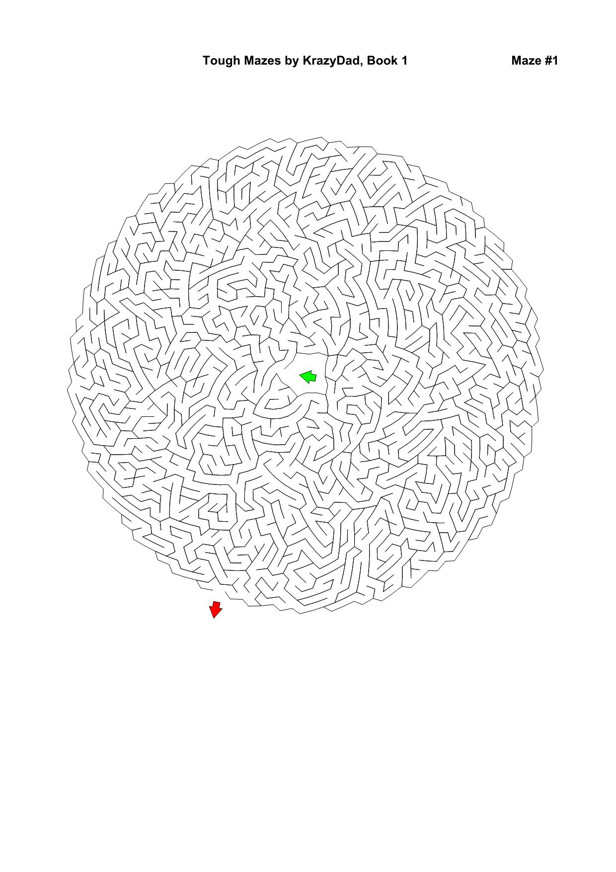 图片[1]-Tough Mazes (Ages 9-12+)，1000页PDF-优学盒子