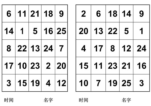 舒尔特方格 3阶-10阶合集（92页），PDF电子版可打印-优学盒子
