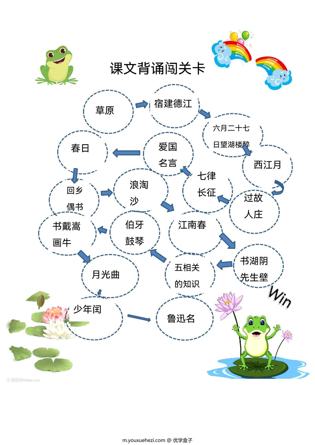 图片[4]-5-6年级暑假生活手册，56页PDF电子版-优学盒子