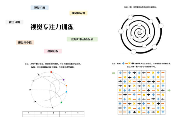 视觉专注力专项训练，25页PDF可打印-优学盒子