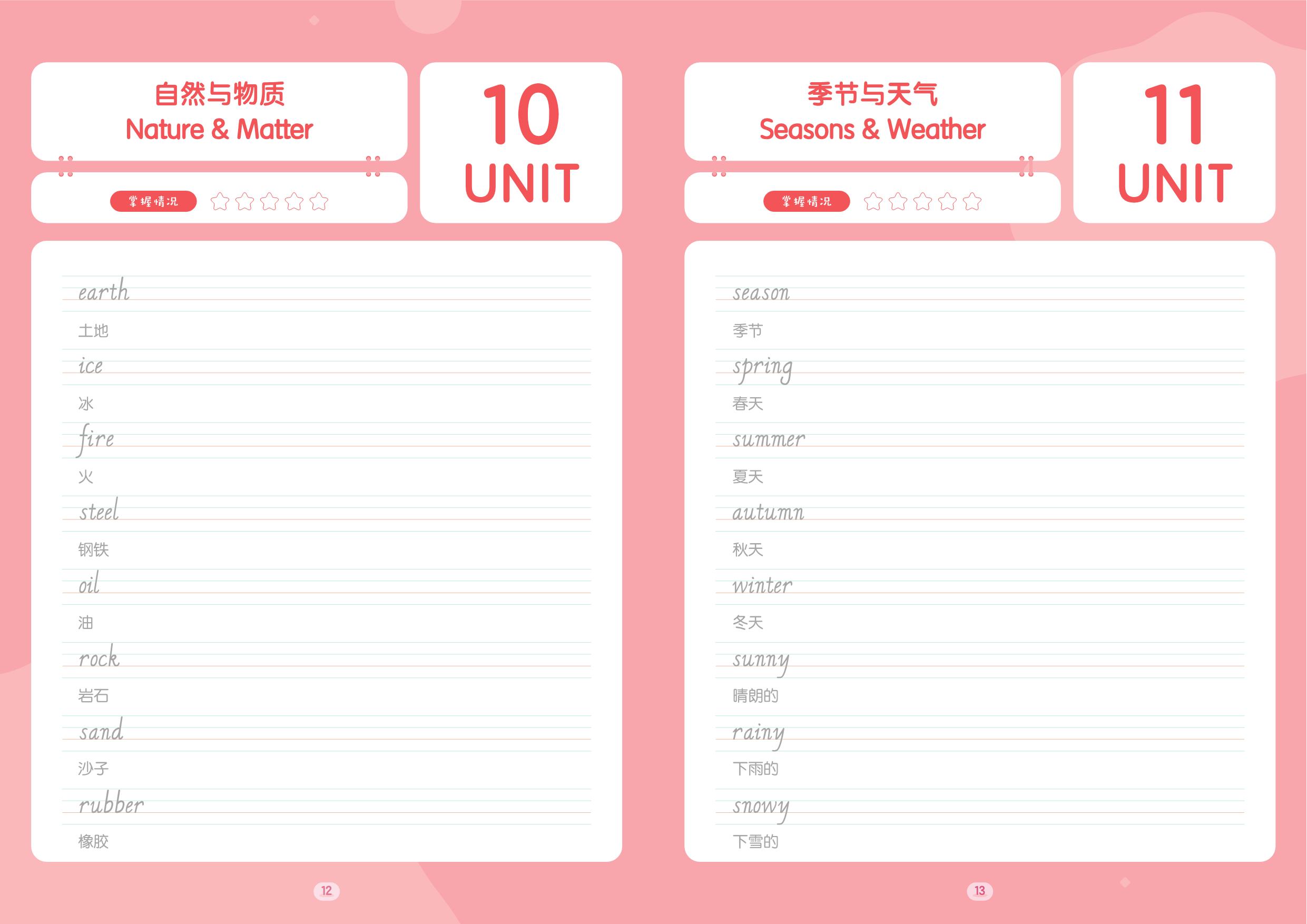 图片[4]-1-2年级英文书写基础训练，11页PDF电子版-优学盒子