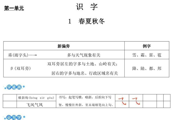 一年级语文下册字词预习册，96页pdf电子版-优学盒子