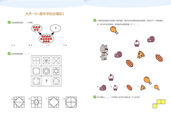 大班升一年级综合模拟，10页PDF电子版-优学盒子