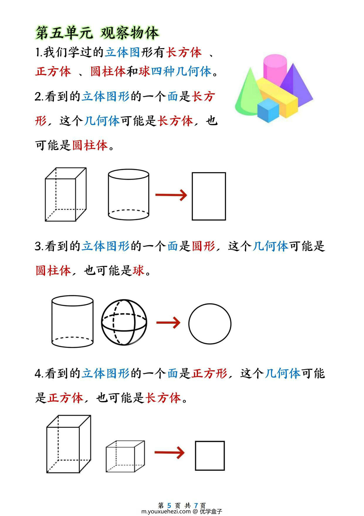 图片[3]-二年级上册数学必背重点（人教版），8页PDF电子版-优学盒子