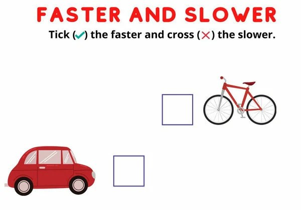 Fast and slow worksheet，8页PDF电子版-优学盒子