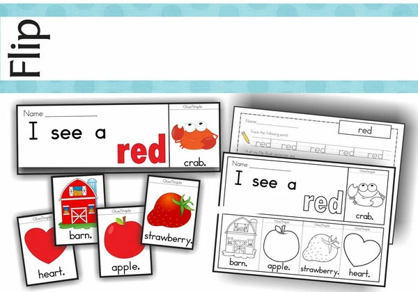 Flip Books – Colours 38P，37页PDF电子版-优学盒子