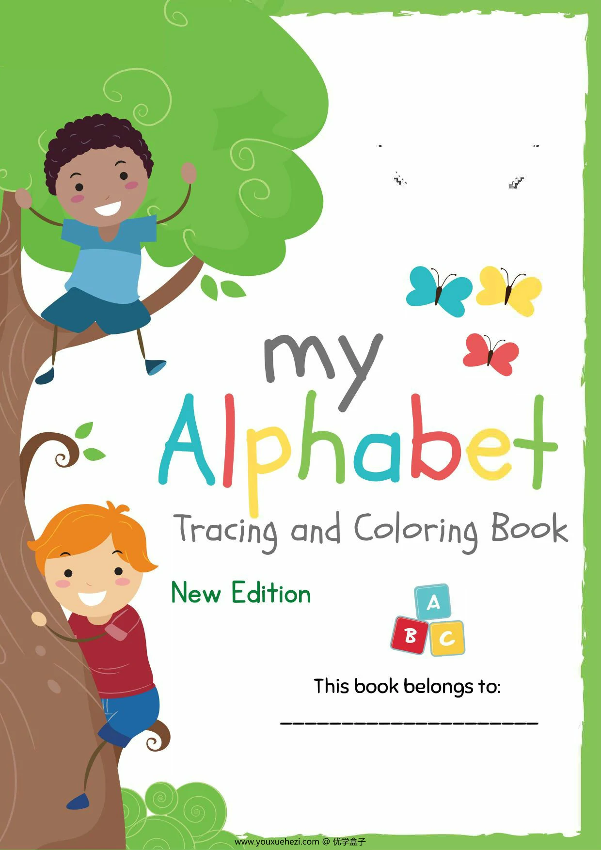 图片[1]-My-Alphabet-Tracing，27页PDF电子版-优学盒子