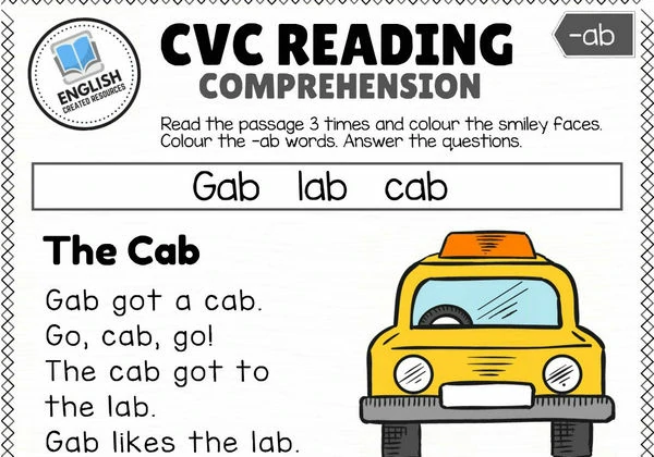 cvc阅读理解11页，11页PDF电子版-优学盒子