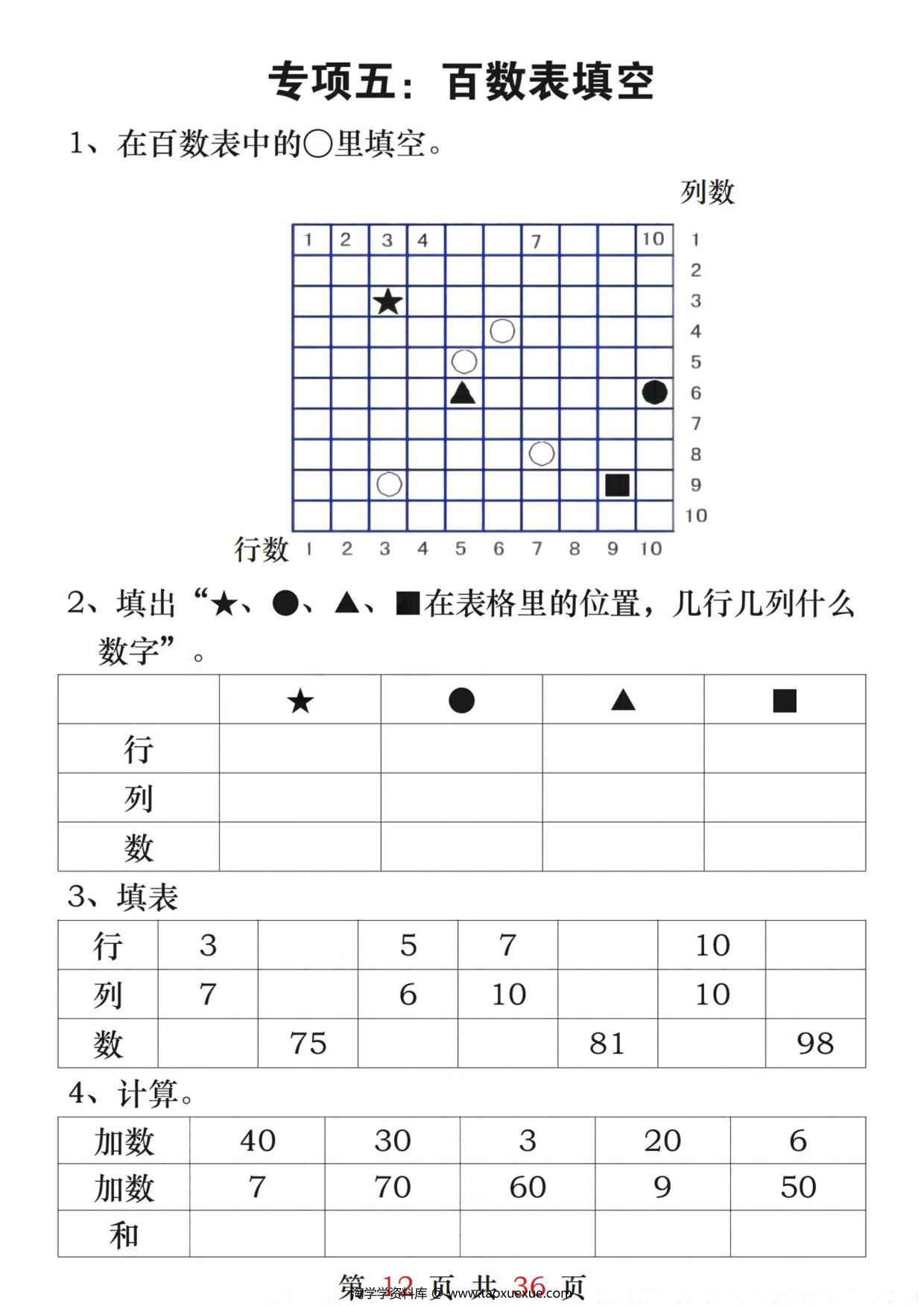 图片[3]-一下数学八大重点专项合集47页，47页PDF可打印-优学盒子