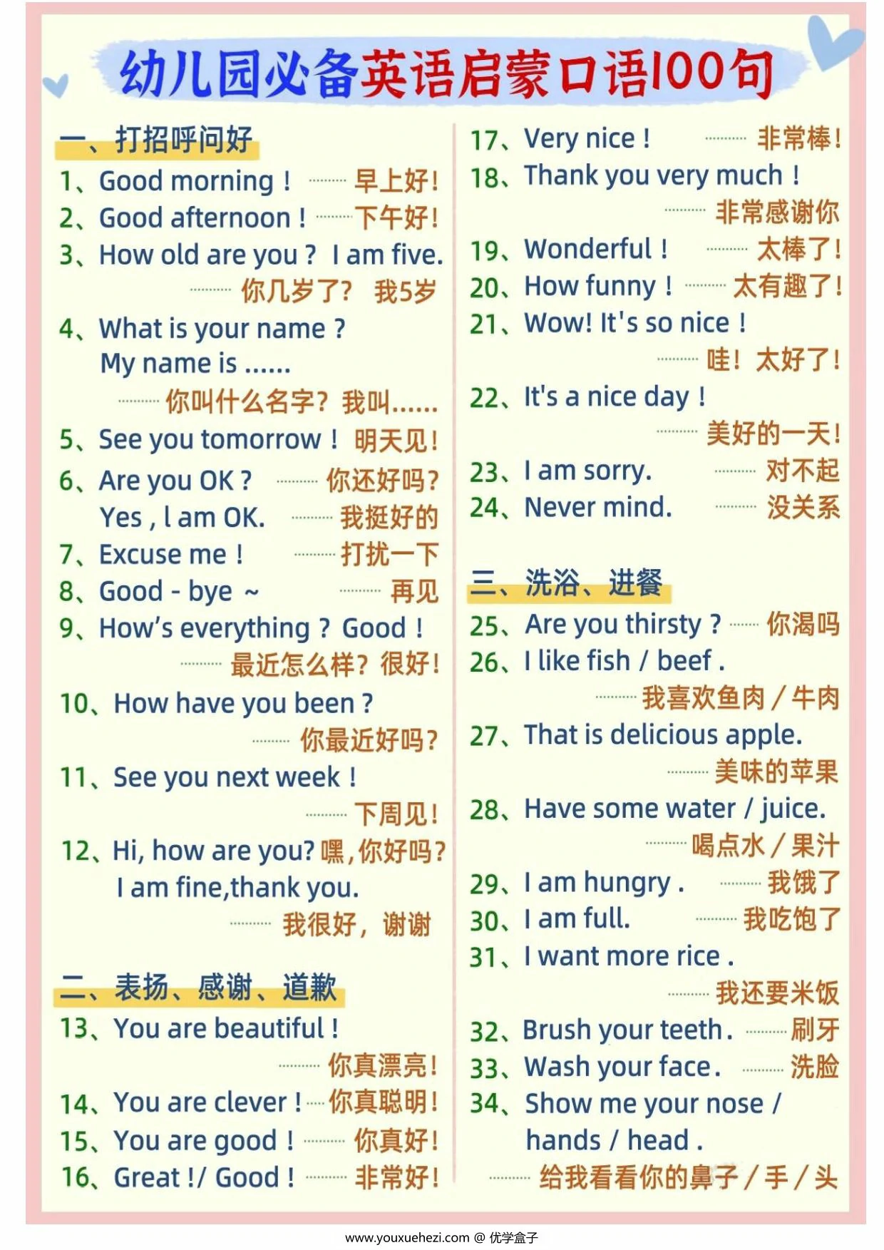 图片[2]-幼小衔接英语学什么，10页PDF电子版-优学盒子